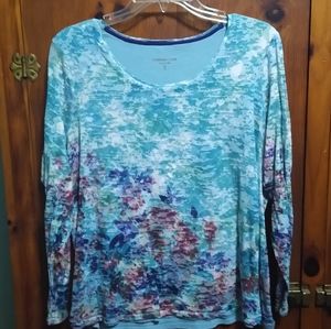 Coldwater Creek beautiful blouse, XL 16